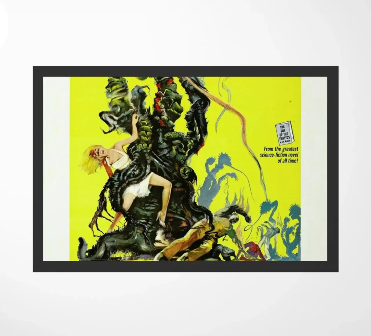 ‘The Day of the Triffids’ Retro Movie Poster zerbino da Gallery Print and Art Limited