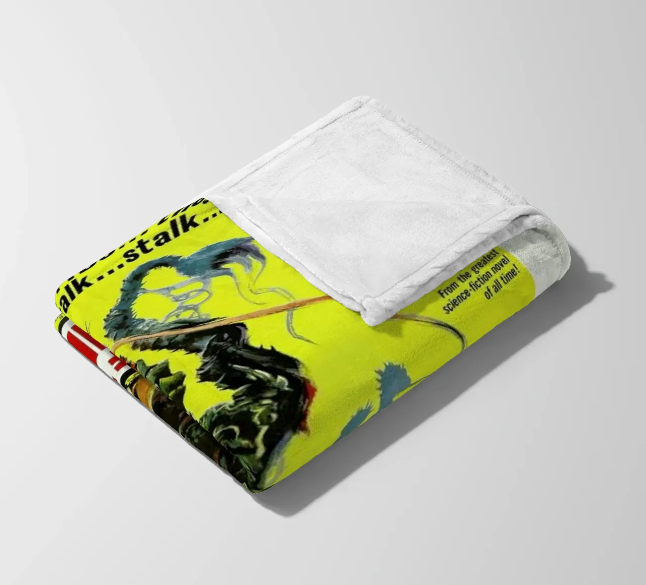 ‘The Day of the Triffids’ Retro Movie Poster coperta in pile da Gallery Print and Art Limited