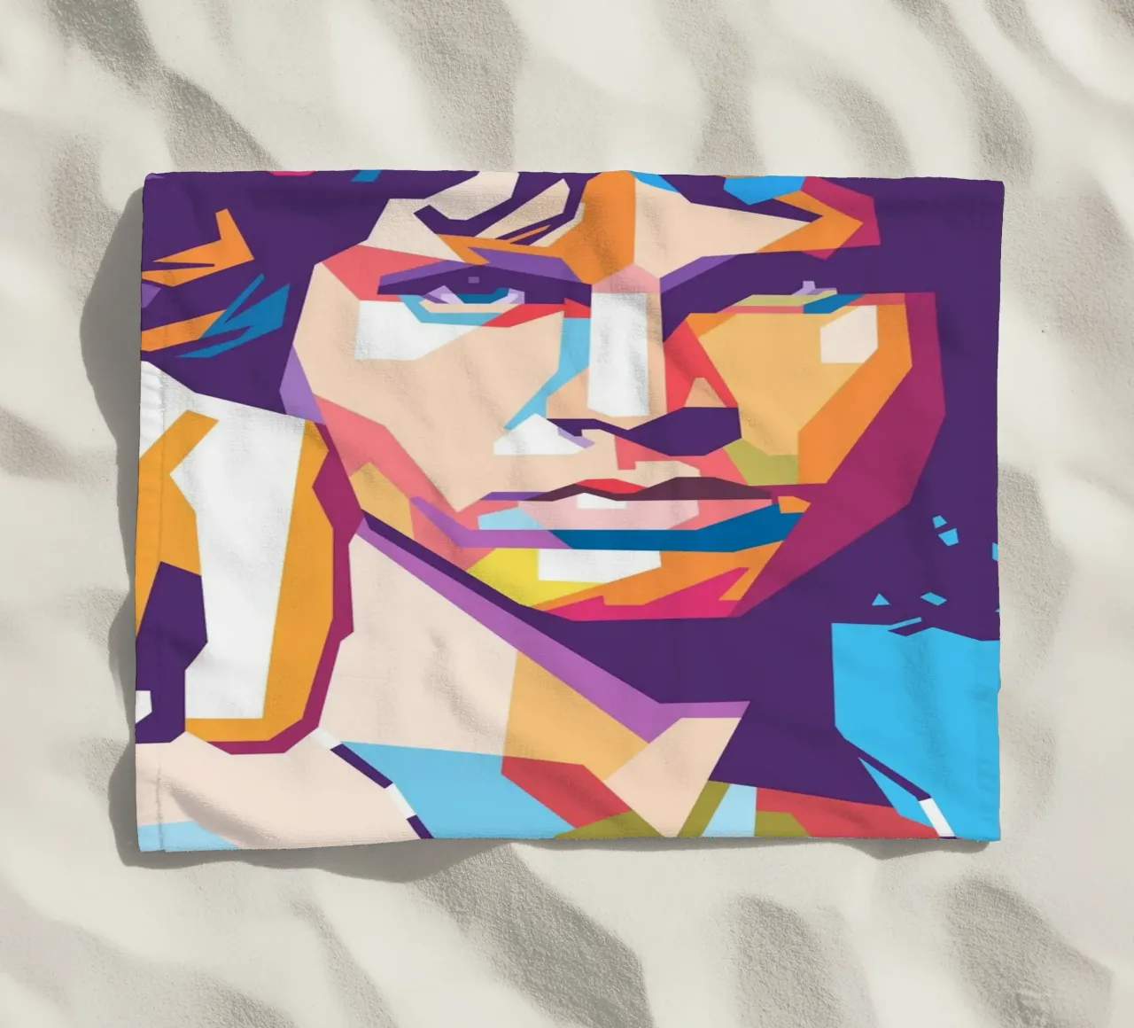 Stile artistico di Jim Morrison WPAP telo mare da Hantamrata