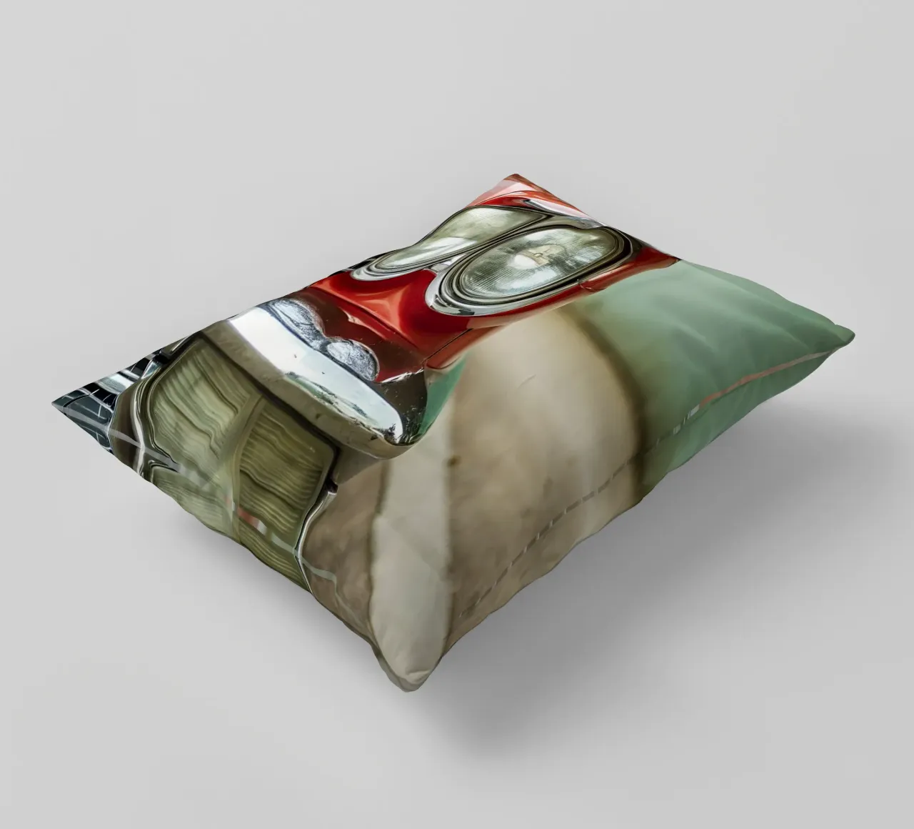 Frontale rosso per auto d'epoca cuscino da CAR EDITION