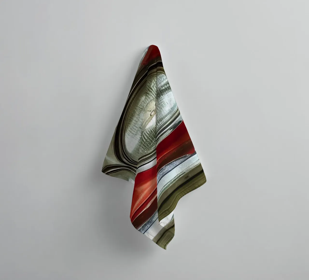 Rote Oldtimer-Front Handtuch von CAR EDITION