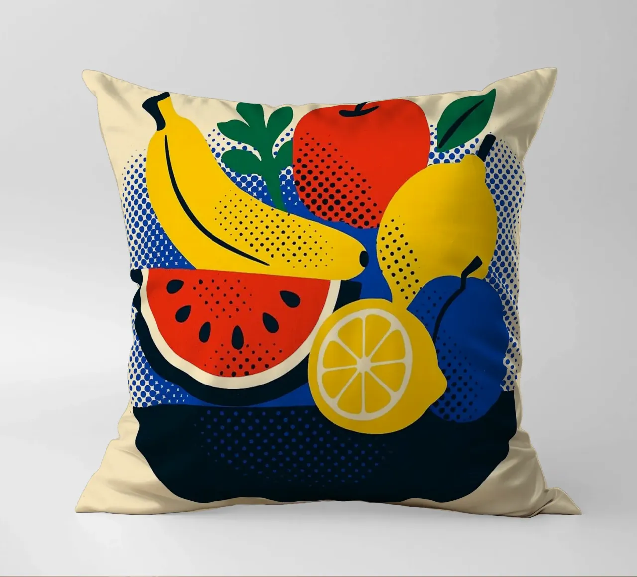 Saveurs Vives - Pieno di frutta e di sole cuscino da Pop and Fruits - Affiches & posters