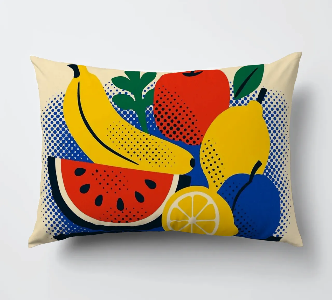 Saveurs Vives - Pieno di frutta e di sole cuscino da Pop and Fruits - Affiches & posters