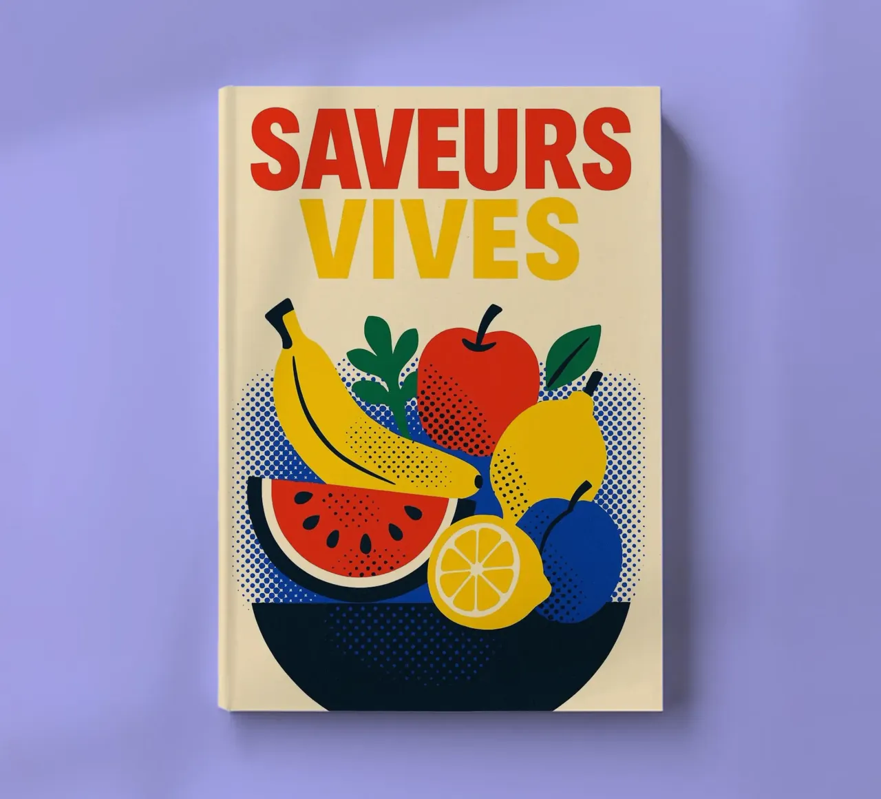 Saveurs Vives - Voller Früchte und Sonne Notizbuch von Pop and Fruits - Affiches & posters