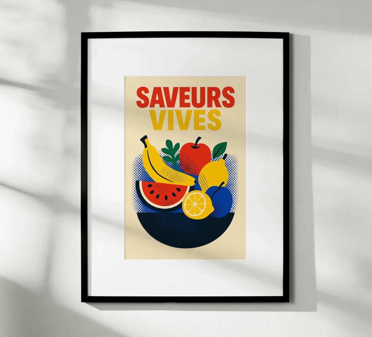 Saveurs Vives - Full of fruit and sunshine hahnemühle by Pop and Fruits - Affiches & posters