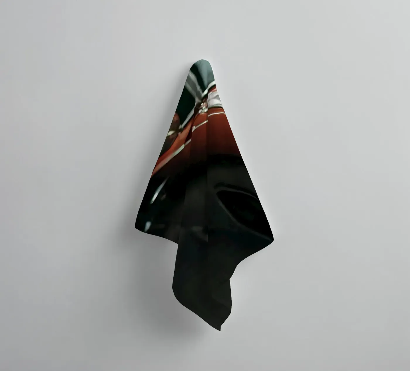 Red Classic Car Front Handtuch von CAR EDITION