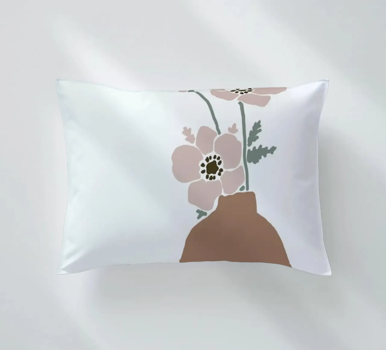 Collage Vase cuscino da KRUTH DESIGN