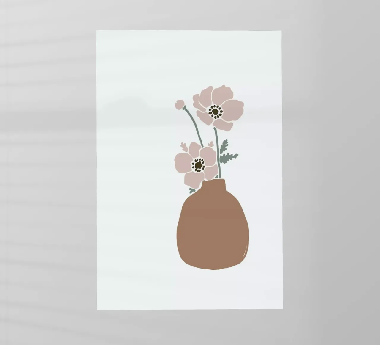 Collage Vase pellicola backlit da KRUTH DESIGN