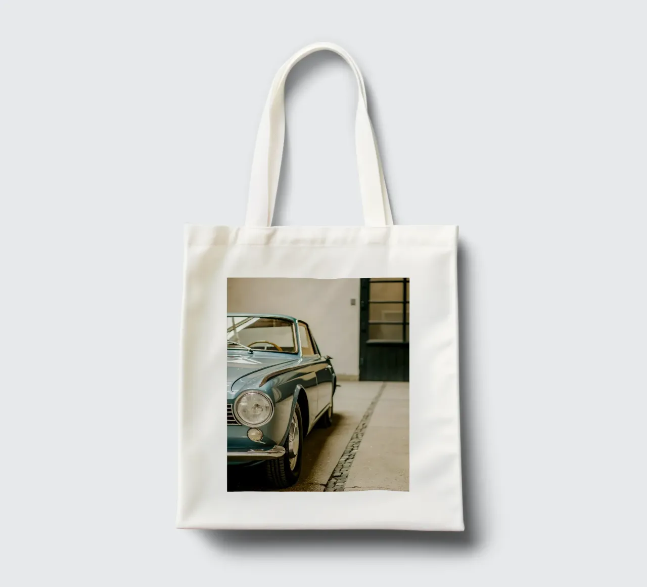 Auto d'epoca borsa in juta da CAR EDITION