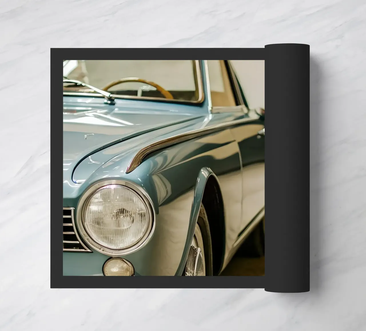 Antike Oldtimer Fußmatte von CAR EDITION