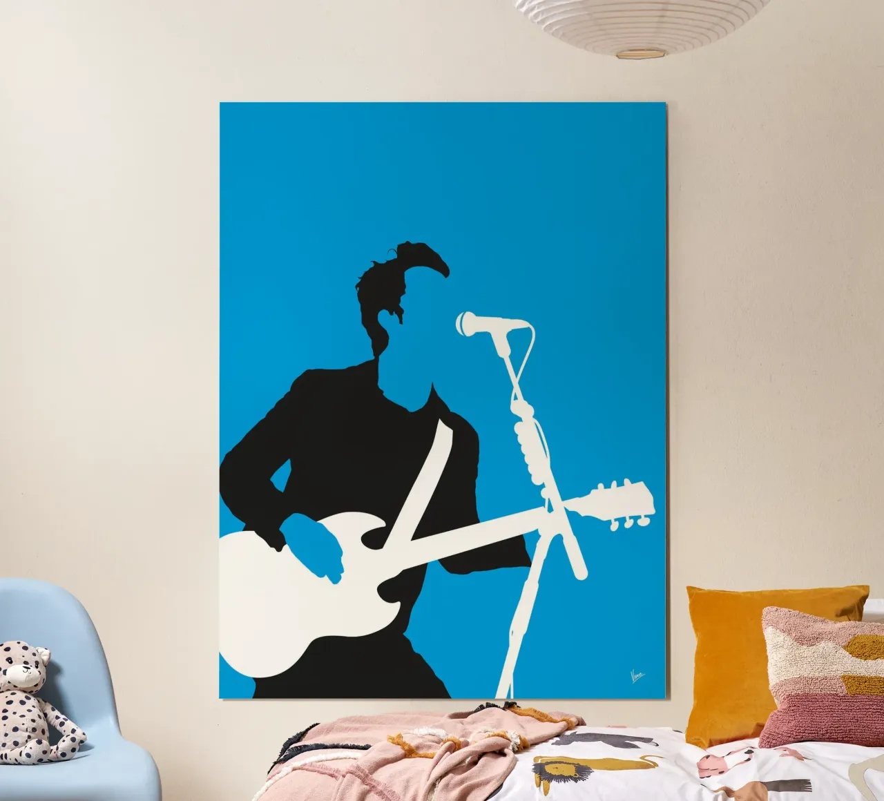No239 Stereophonics poster con telaio in plastica da Iconic Rockstars