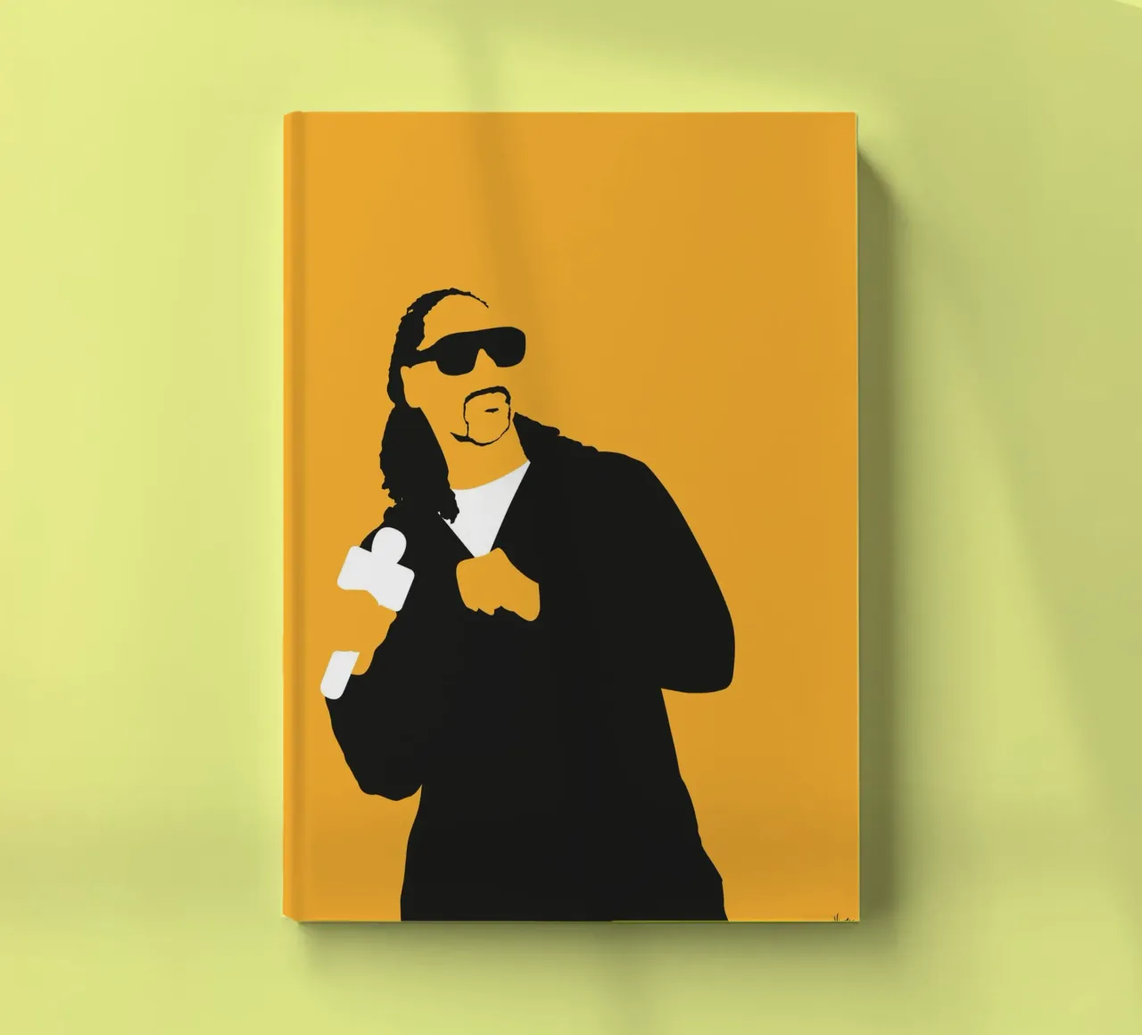 No244 snoop dogg notebook by Iconic Rockstars