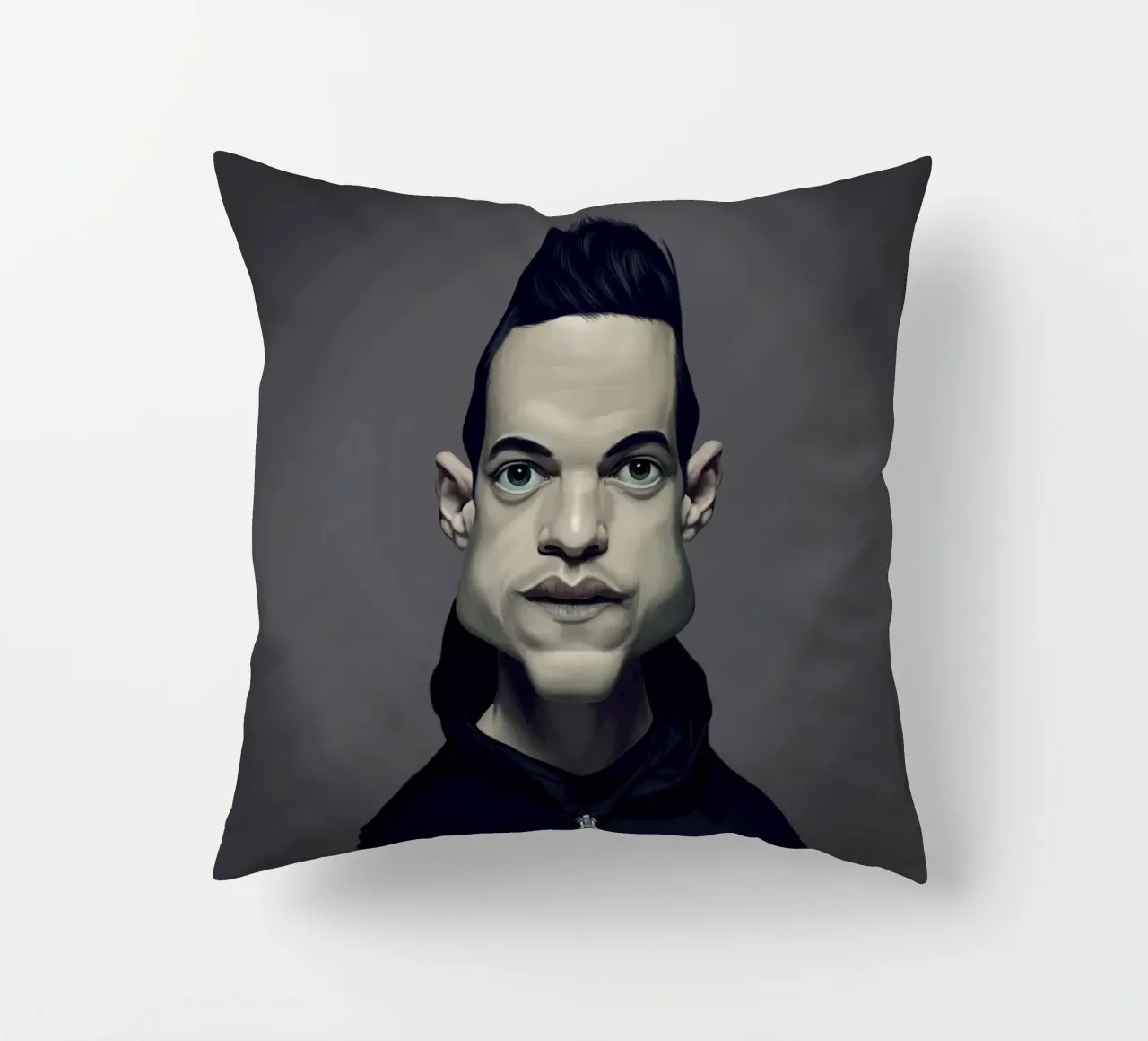 Rami Malek cuscino da Rob Art | Illustration