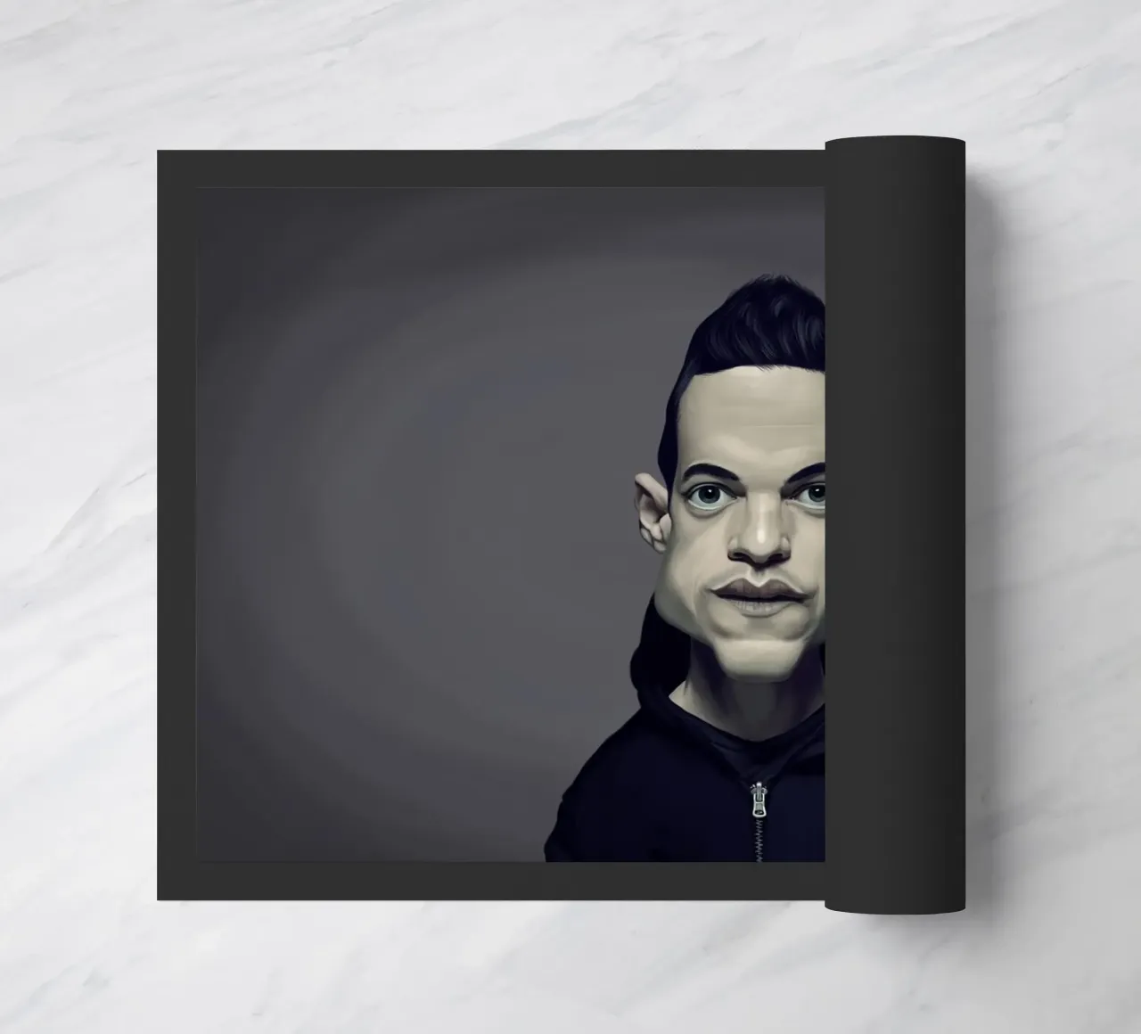 Rami Malek zerbino da Rob Art | Illustration