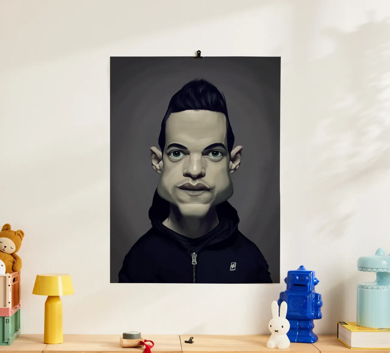 Rami Malek carta hahnemühle da Rob Art | Illustration