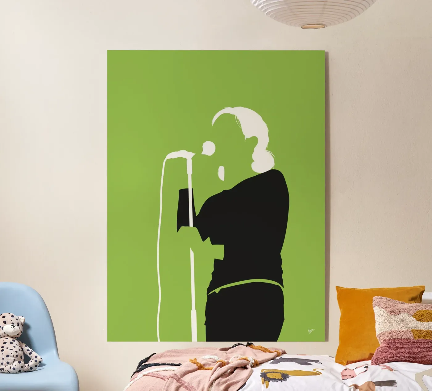 No256 The Cardigans plexiglass da Iconic Rockstars