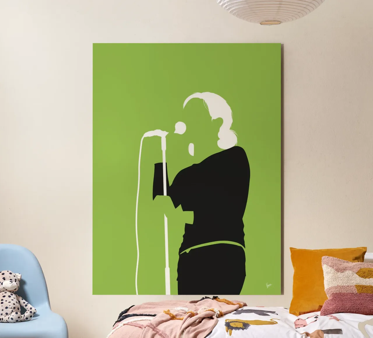 No256 The Cardigans alluminio dibond da Iconic Rockstars