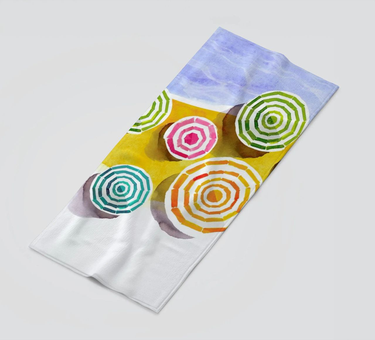Summer Pop serviette de plage de Ekaterina Koroleva