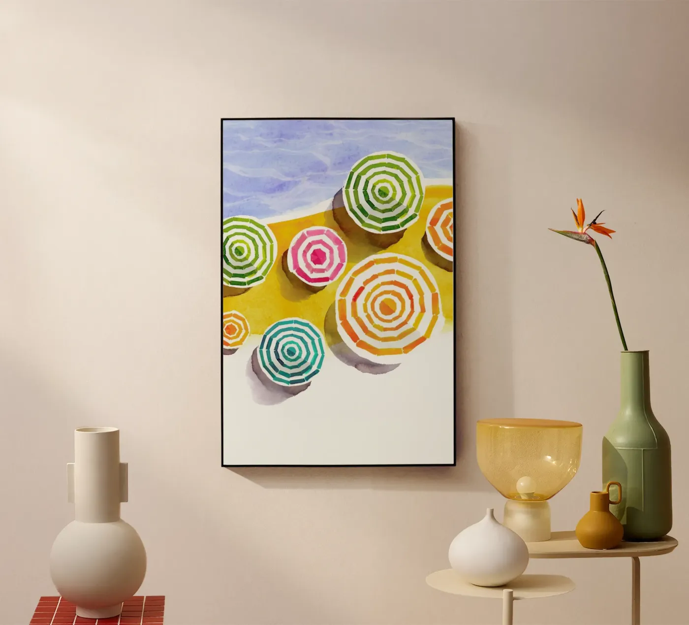 Summer Pop Acryl-Glas von Ekaterina Koroleva