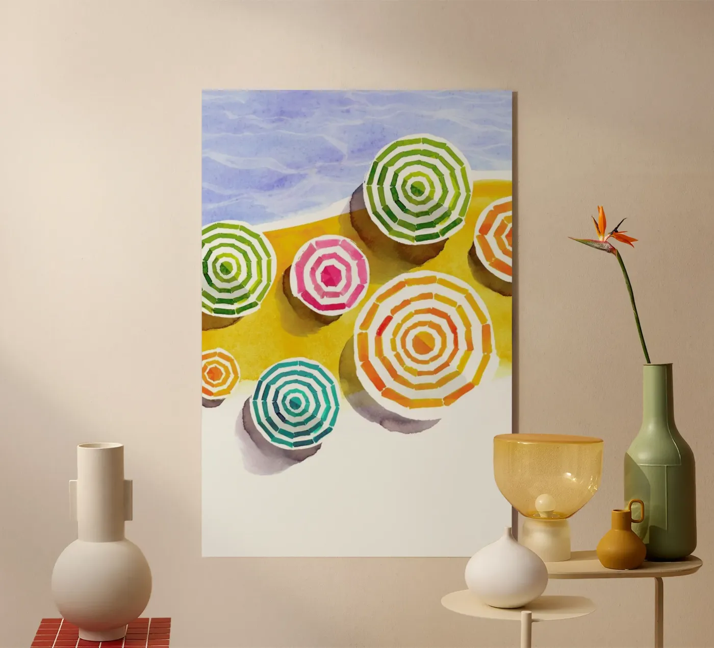 Summer Pop Acryl-Glas von Ekaterina Koroleva