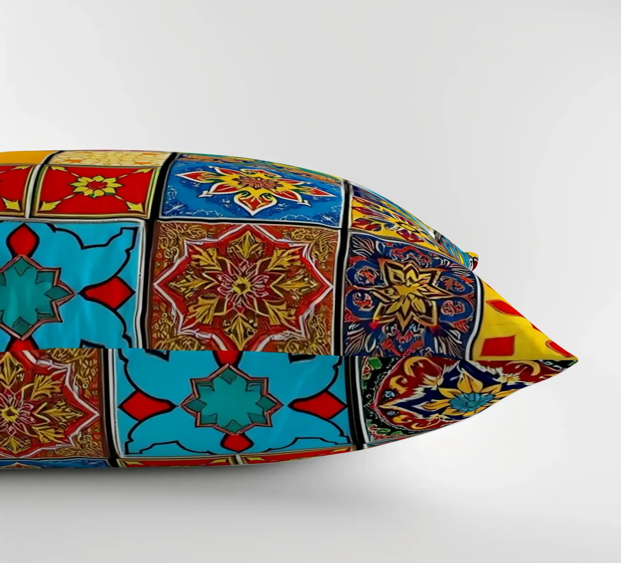 les carreaux de mosaïque présentent des motifs complexes coussin de DesignDoodle