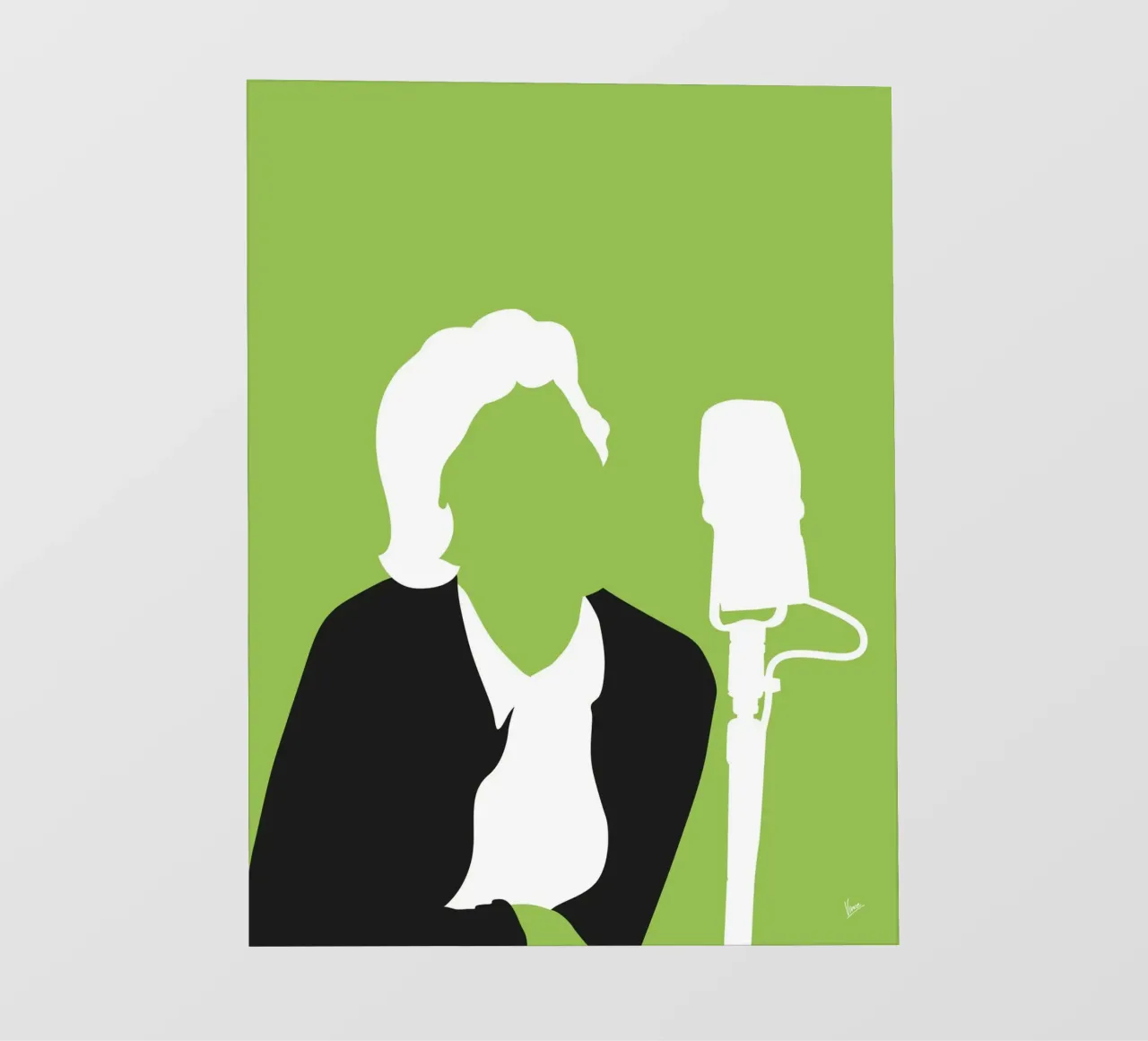 No266 Doris Day telo in pvc da Iconic Rockstars