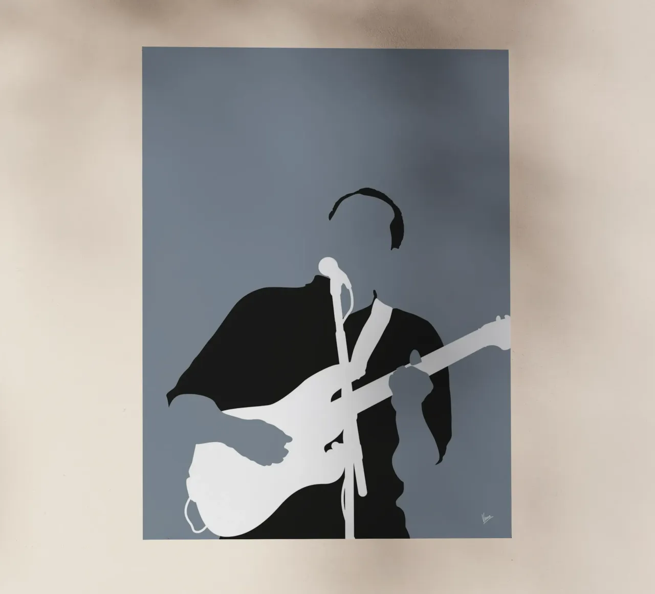 No267 robert cray pellicola backlit da Iconic Rockstars