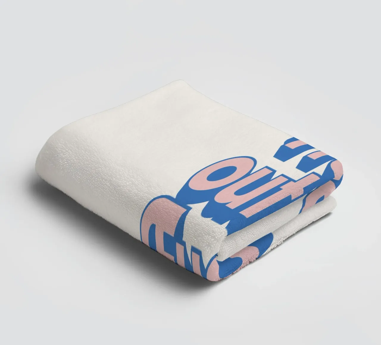 Fresh Out of Fucks sarcastico Umoristico Sassy Typografie Regalo asciugamano da bagno da THE MOTIVATED TYPE