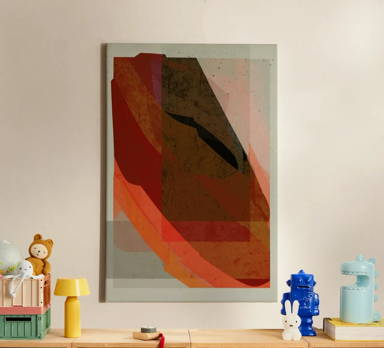 The Wave canvas by treechild