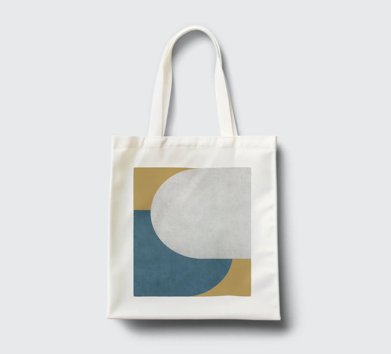 Halfmoon Colorblock - borsa in juta da MoonlightPrint