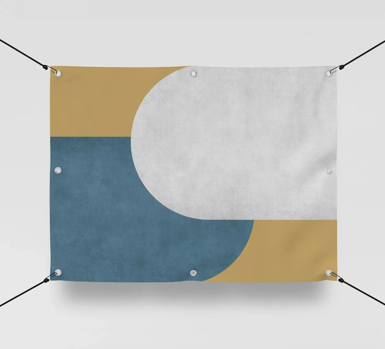 Halfmoon Colorblock - telo in pvc da MoonlightPrint