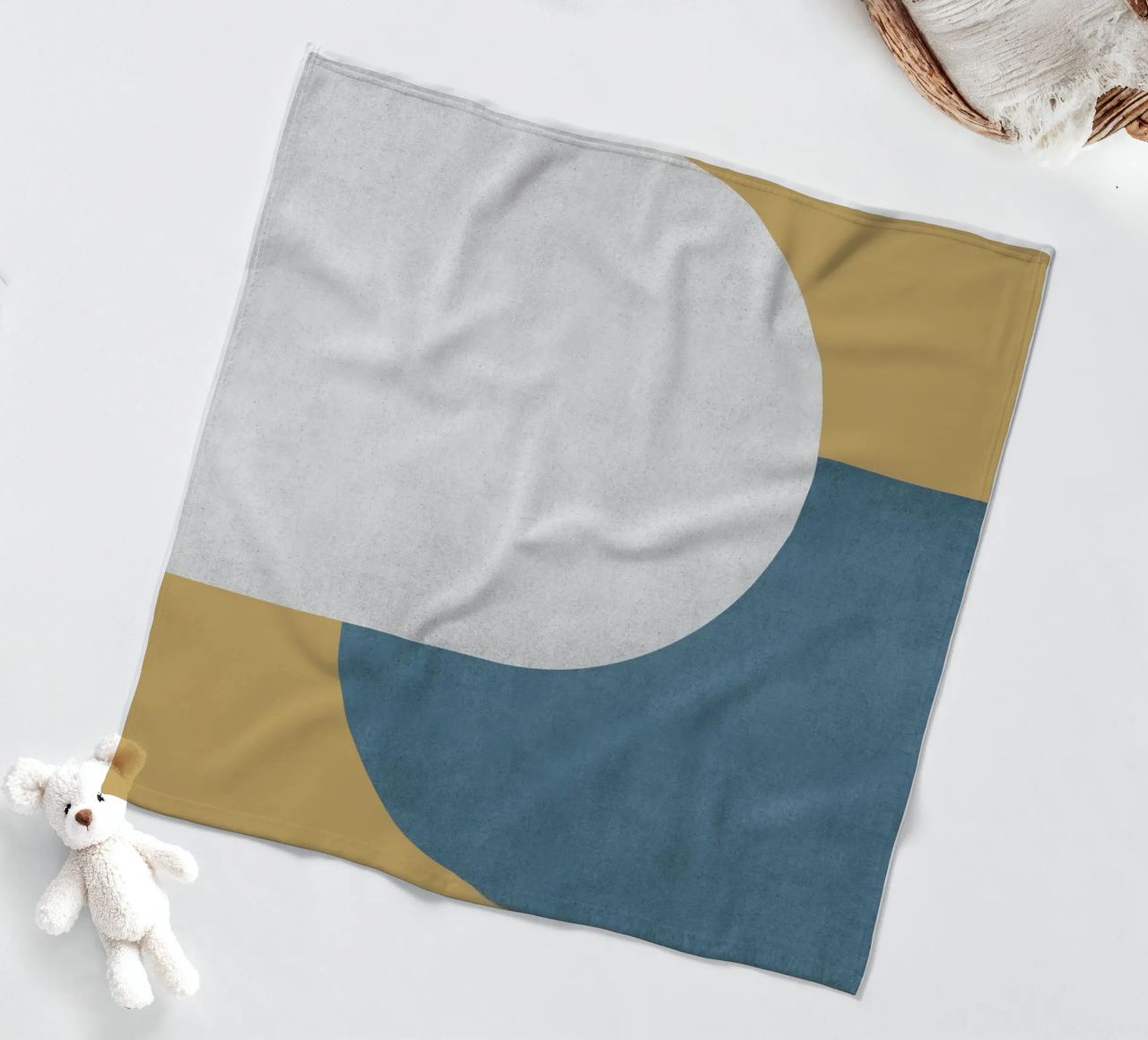 Halfmoon Colorblock - coperta in pile da MoonlightPrint