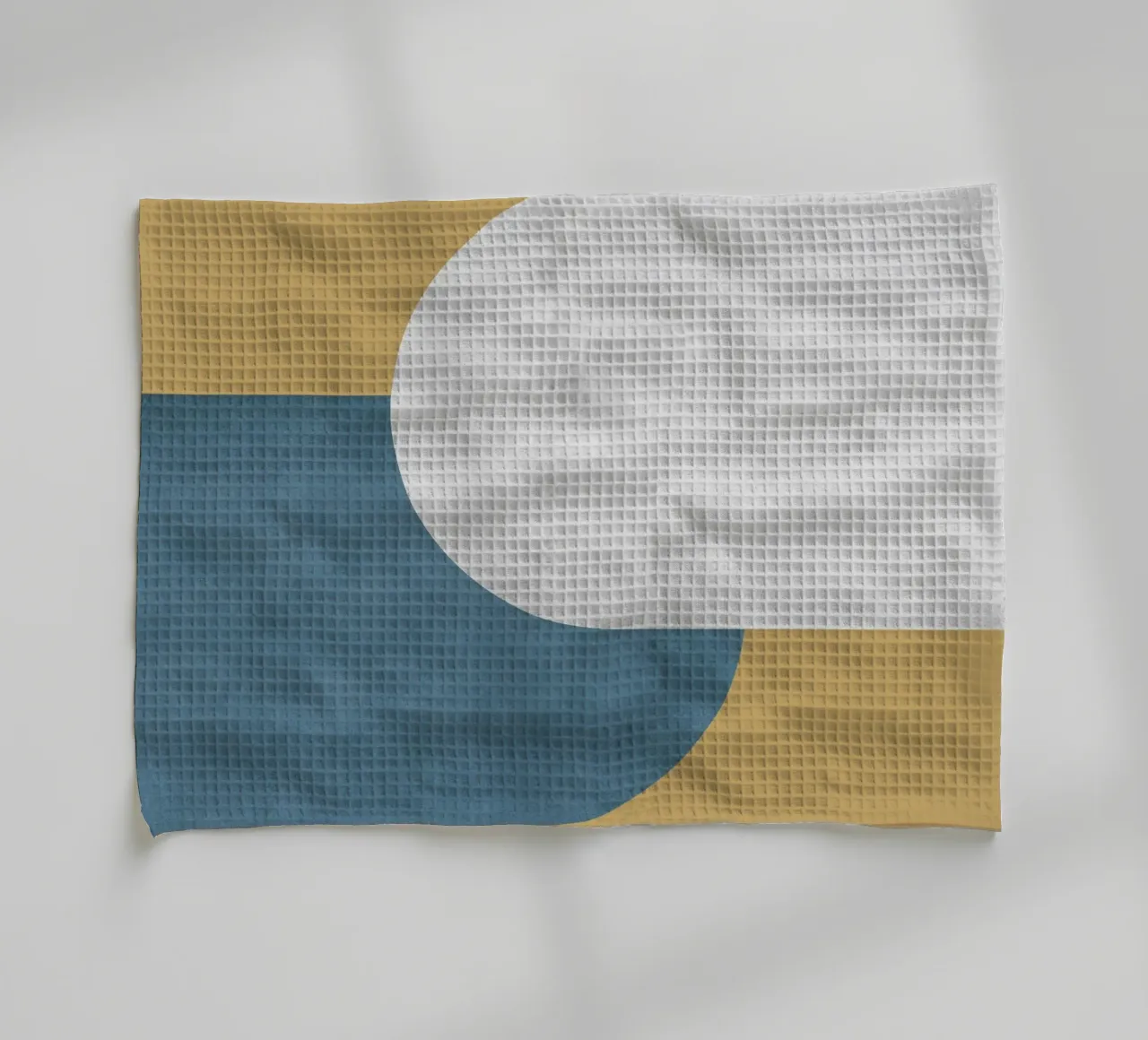 Halfmoon Colorblock - canovaccio da cucina da MoonlightPrint