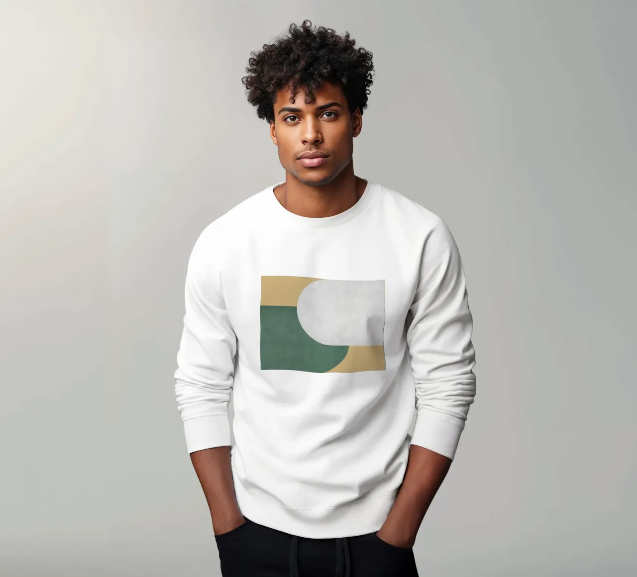 Halfmoon Colorblock - sudadera de MoonlightPrint
