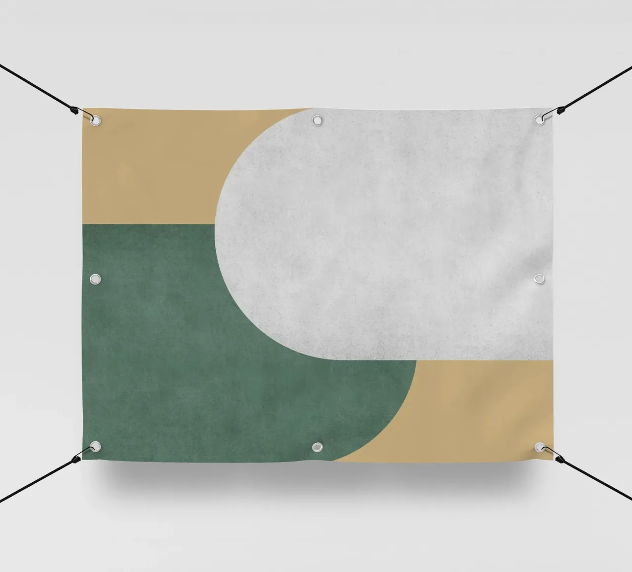 Halfmoon Colorblock - telo in pvc da MoonlightPrint