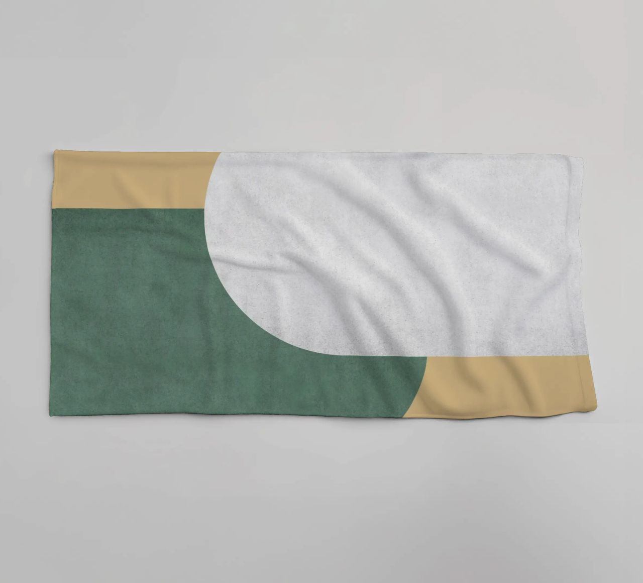 Halfmoon Colorblock - asciugamano da bagno da MoonlightPrint