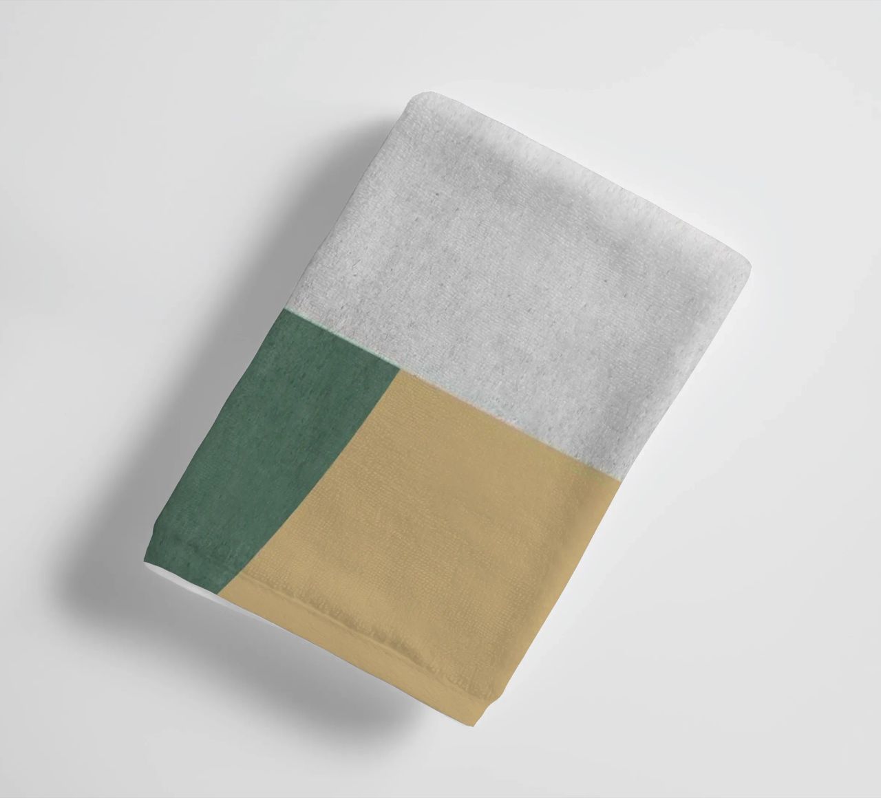 Halfmoon Colorblock - asciugamano da bagno da MoonlightPrint