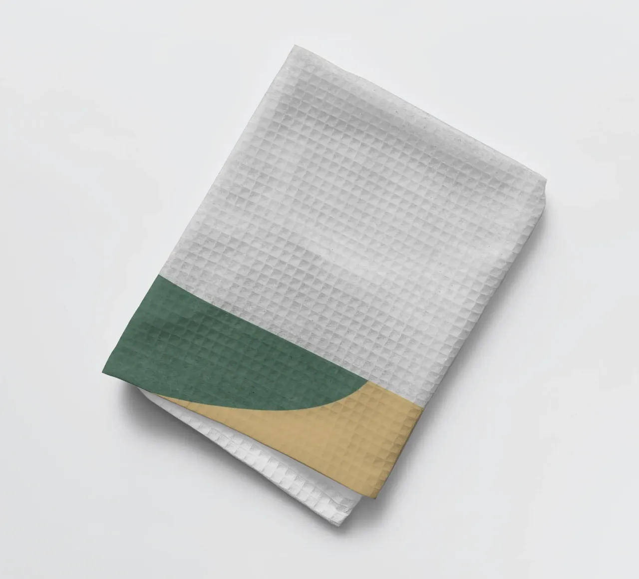 Halfmoon Colorblock - canovaccio da cucina da MoonlightPrint