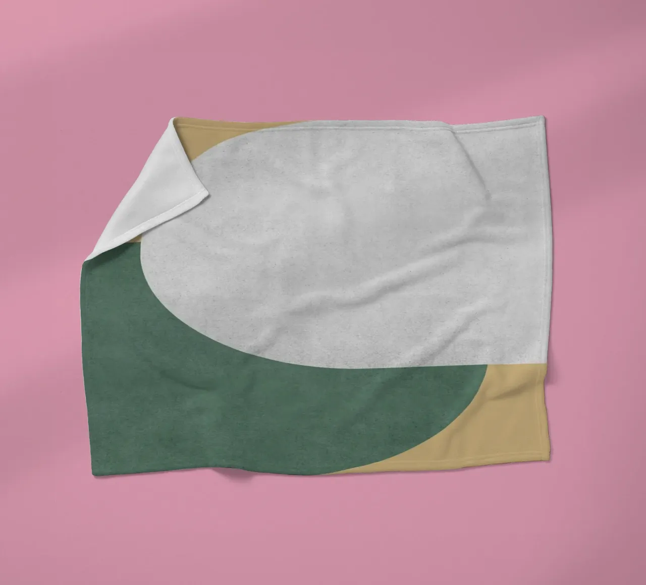 Halfmoon Colorblock - coperta in pile da MoonlightPrint