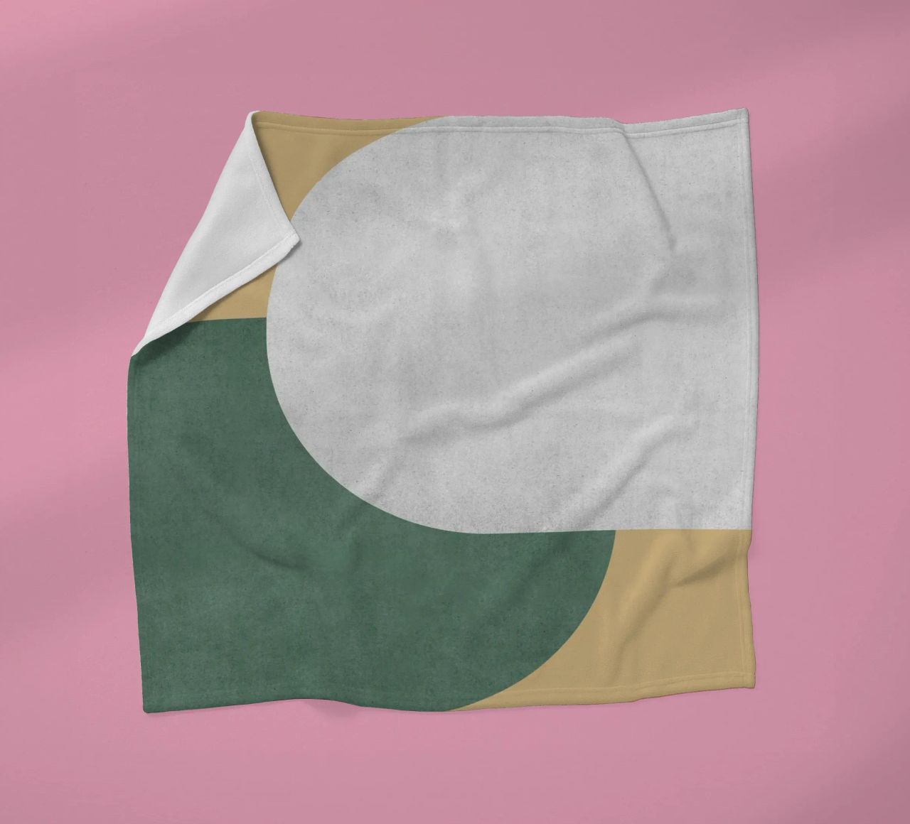 Halfmoon Colorblock - coperta in pile da MoonlightPrint