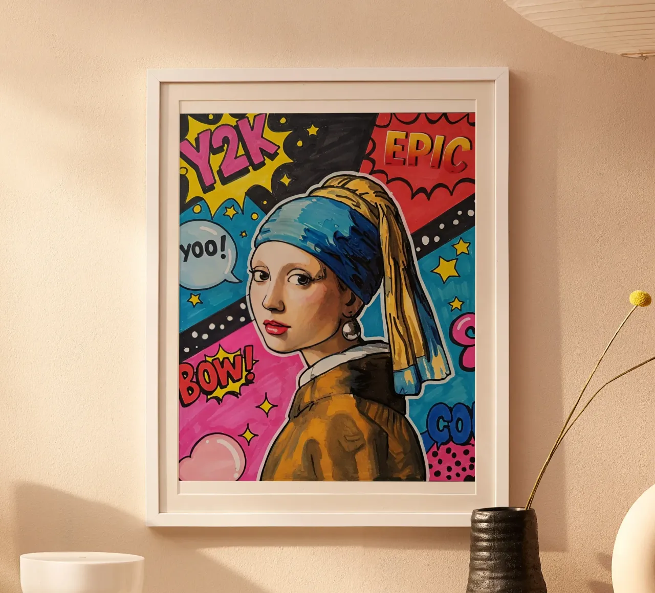 Flashback Pearl💎 poster con telaio in plastica da Eni Brandon