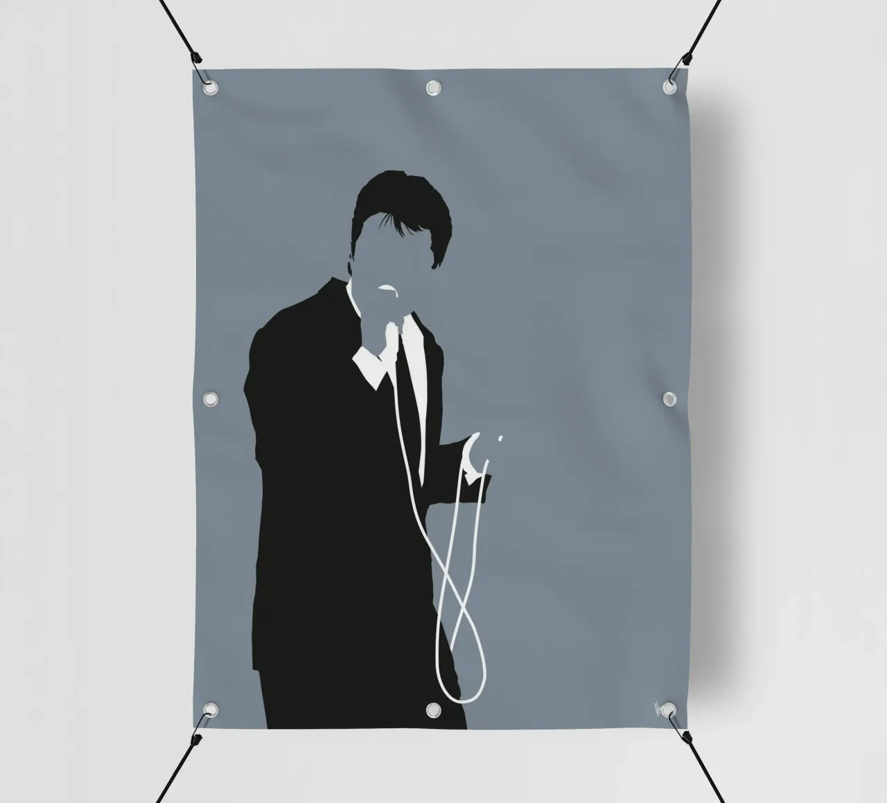 No277 Robert Palmer telo in pvc da Iconic Rockstars