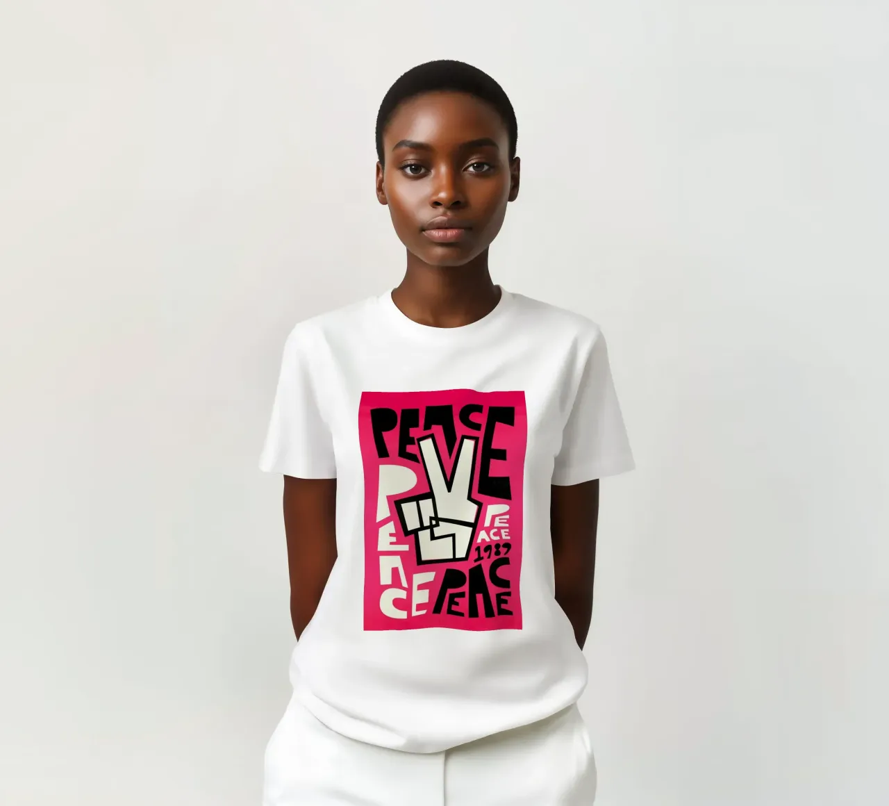 La pace t-shirt da Fox & Velvet