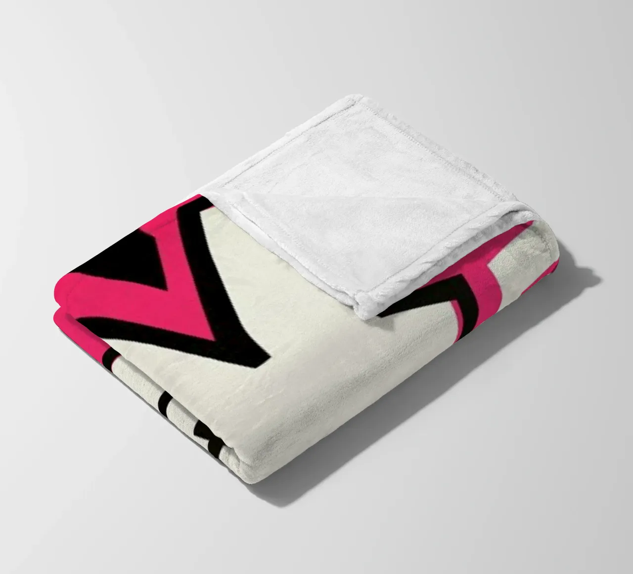 Peace fleece blanket by Fox & Velvet