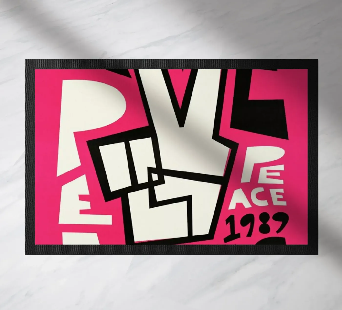 Peace doormat by Fox & Velvet