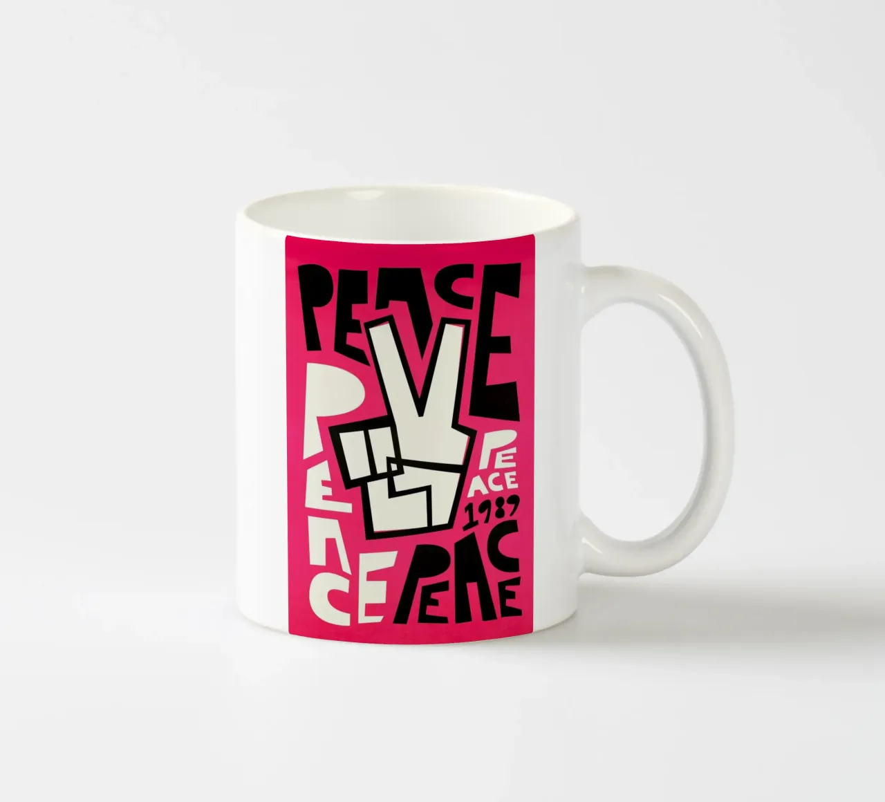 La pace tazza in ceramica da Fox & Velvet