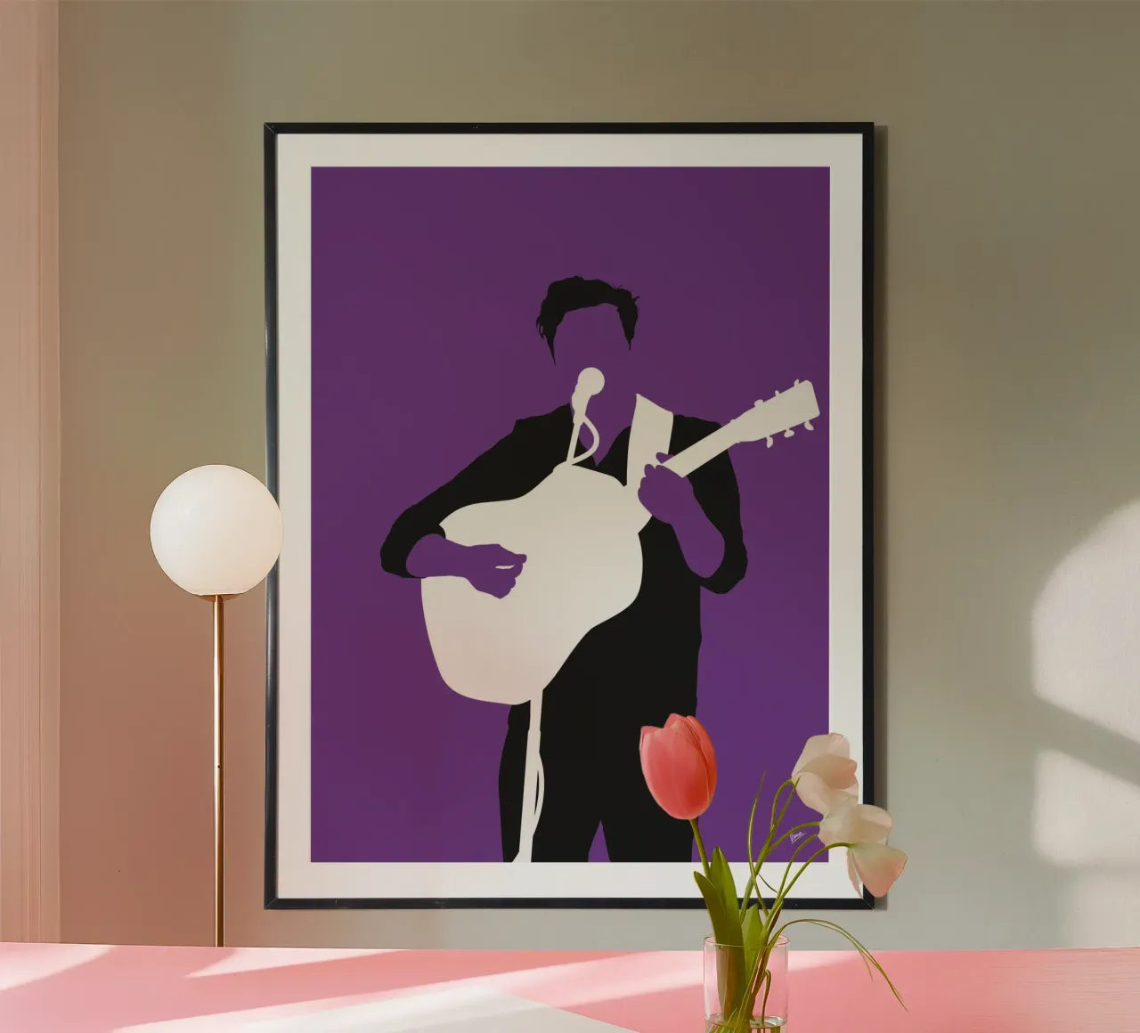 No291 Mumford & Sons poster con telaio in plastica da Iconic Rockstars