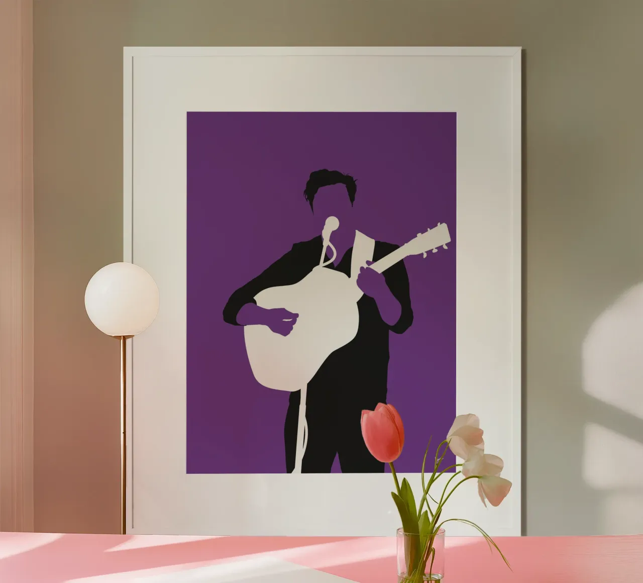 No291 Mumford & Sons poster con telaio in plastica da Iconic Rockstars