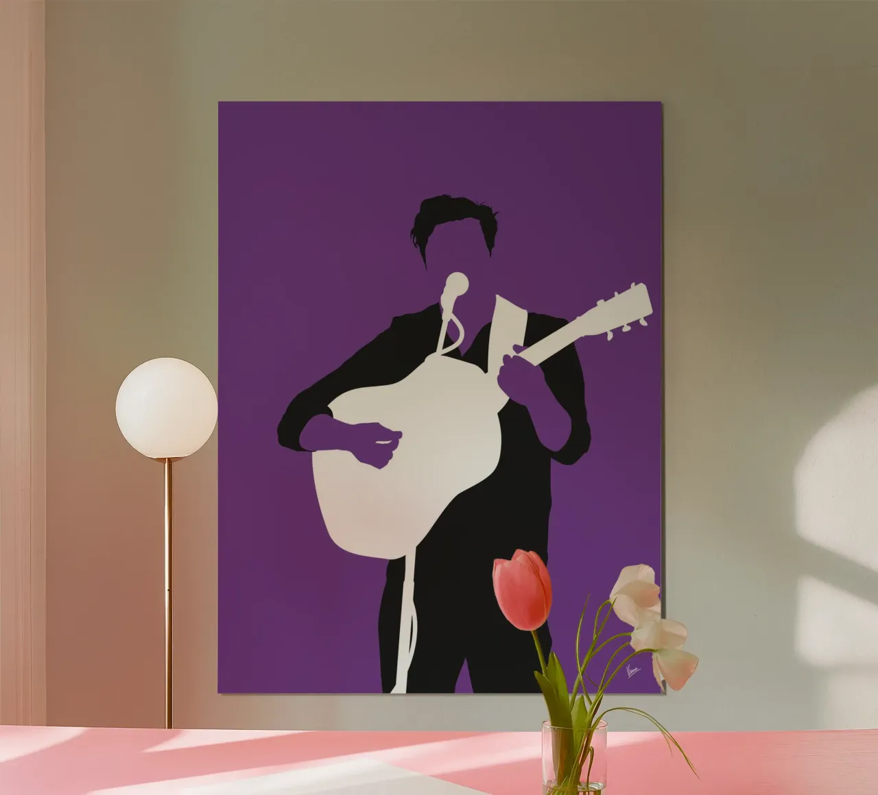 No291 Mumford & Sons poster con telaio in plastica da Iconic Rockstars