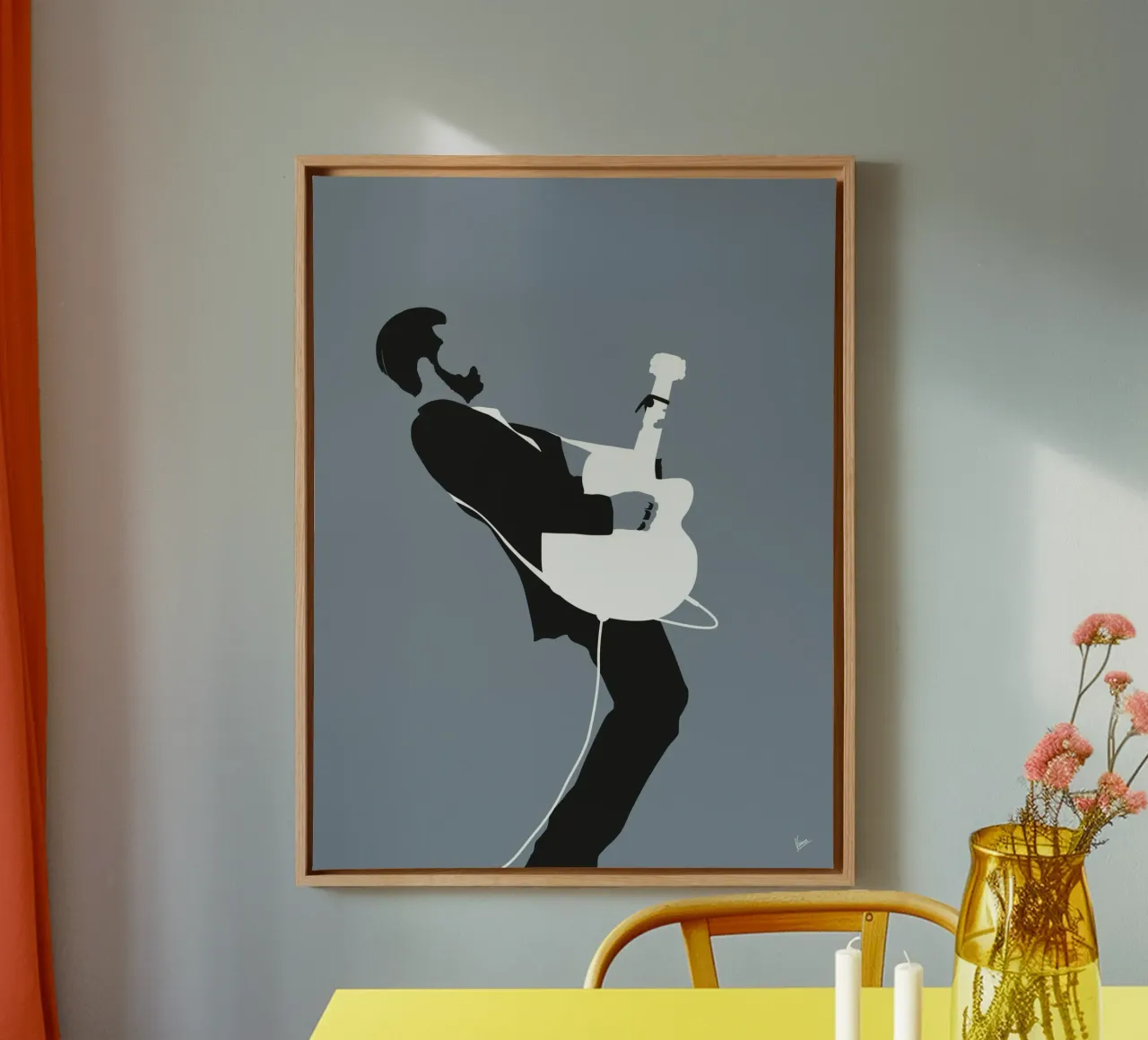 No297 Triggerfinger tela da Iconic Rockstars